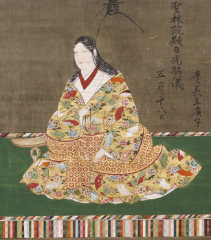 加藤清正母像(部分)