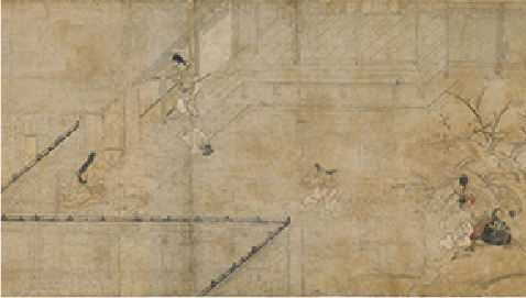重要文化財 西行物語絵巻(部分/徳川美術館蔵)