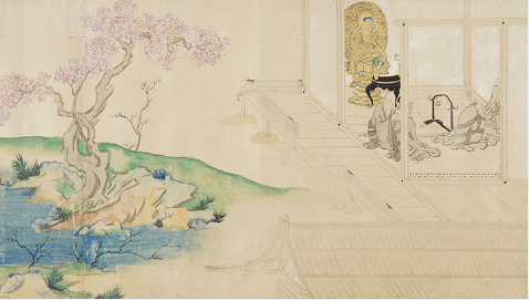 重要文化財 西行物語絵巻 俵屋宗達筆
