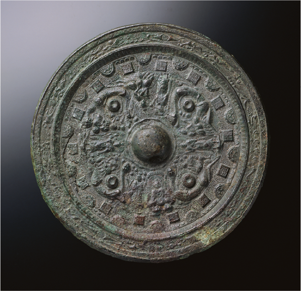 重要文化財 画紋帯仏獣鏡（同型鏡）