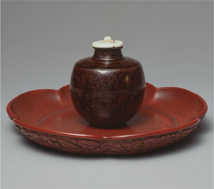 重要美術品 唐物文琳茶入　銘　本能寺
