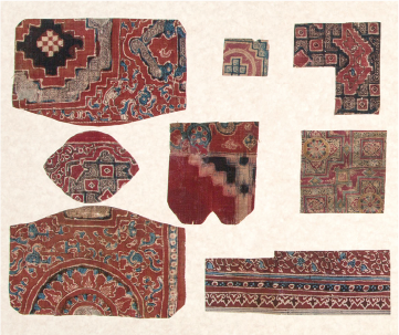 更紗手鑑 （渋谷玉恵氏寄贈）