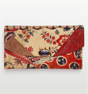 更紗尽縫合紙入 （渋谷玉恵氏寄贈）