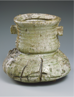 祥瑞砂金袋形水指 泉屋博古館東京蔵